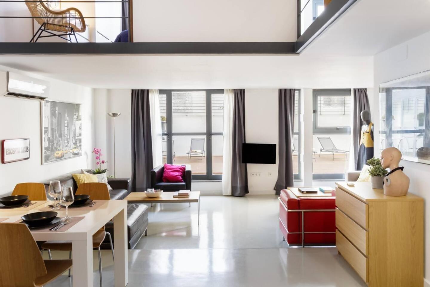Duplex San Lorenzo Seville Luaran gambar